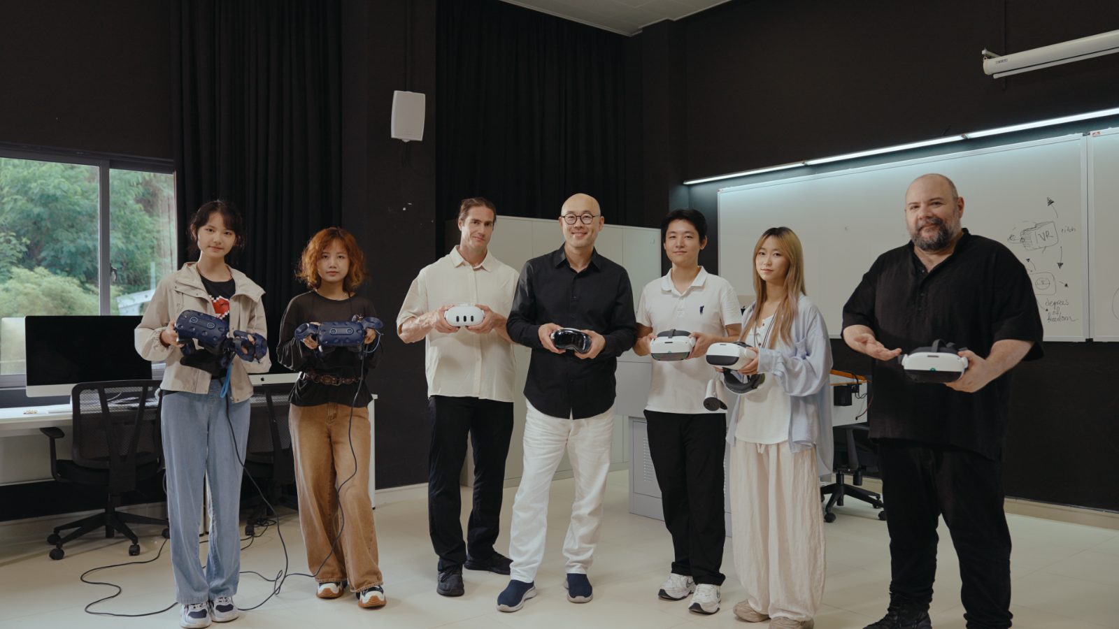 VR 制作课程现场